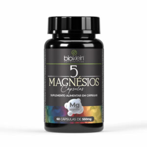 5 Magnésios – 60 Cápsulas
