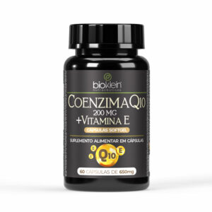Coenzima Q10 + Vitamina E – 60 Cápsulas