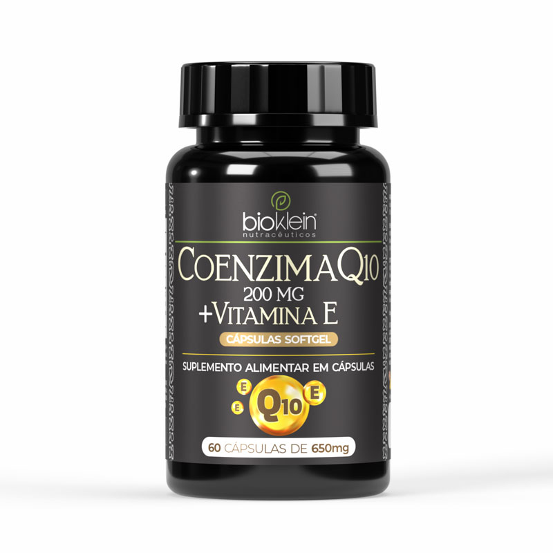 Coenzima Q10 + Vitamina E – 60 Cápsulas