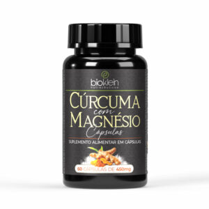 Cúrcuma com Magnésio – 60 Cápsulas