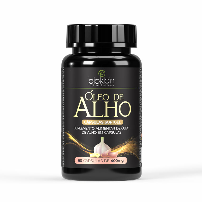Óleo de Alho – 60 Cápsulas