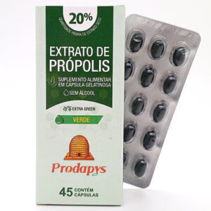 Própolis Verde -Extra Green - Suplemento Alimentar Cápsula Gelatinosa