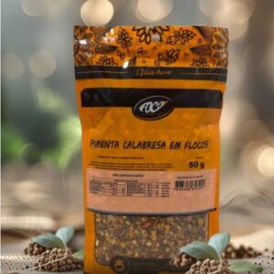 PIMENTA CALABRESA FLOCOS 50G - FOCO ALTERNATIVO