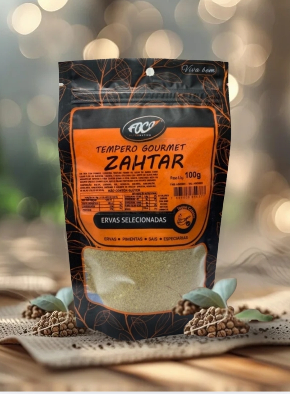 TEMPERO ZAHTAR PÓ 100G - GOURMET