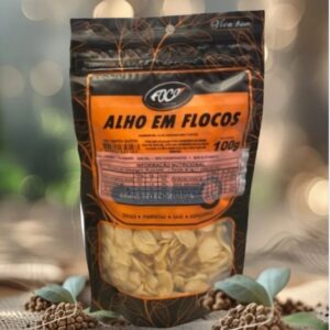 Alho Flocos 100g - Foco Alternativo
