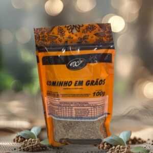 COMINHO EM GRÃOS 100G - FOCO ALTERNATIVO