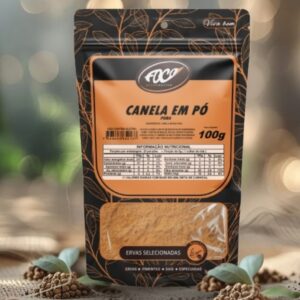 CANELA EM PÓ 100G - IMPORTADA PREMIUM