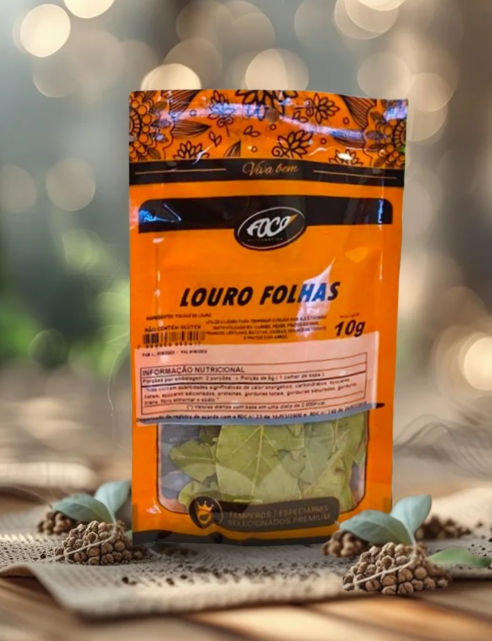 LOURO FOLHAS 30G - FOCO ALTERNATIVO