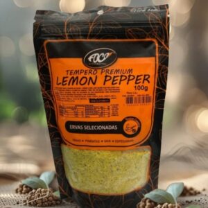 LEMON PEPPER - TRADICIONAL 100G - CONTÉM GLUTAMATO