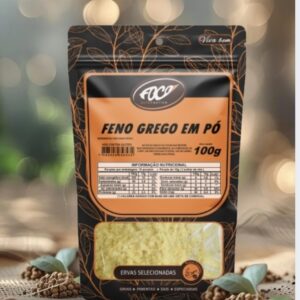 FENO GREGO EM PÓ 100G FOCO ALTERNATIVO