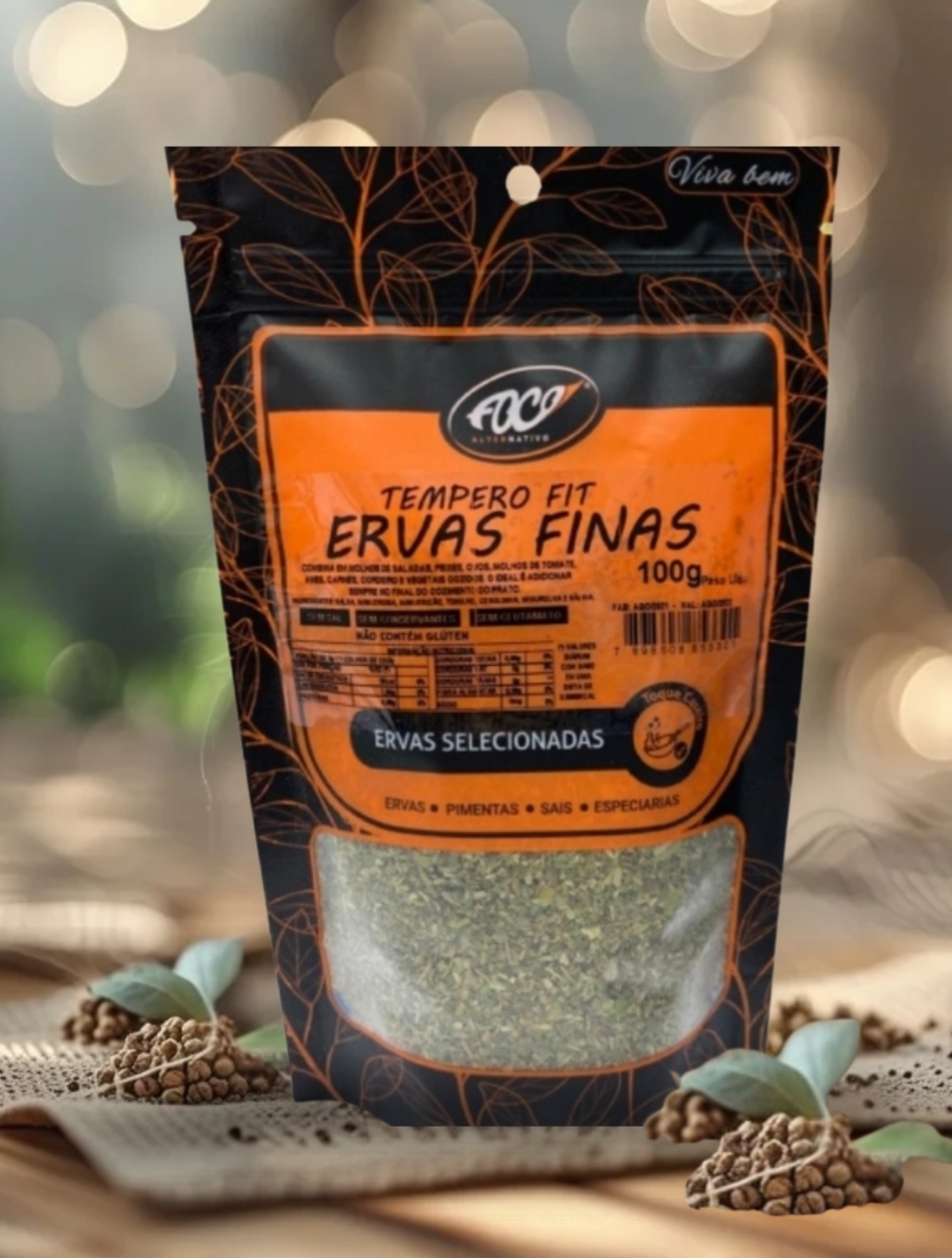 ERVAS FINAS 40G - FOCO ALTERNATIVO