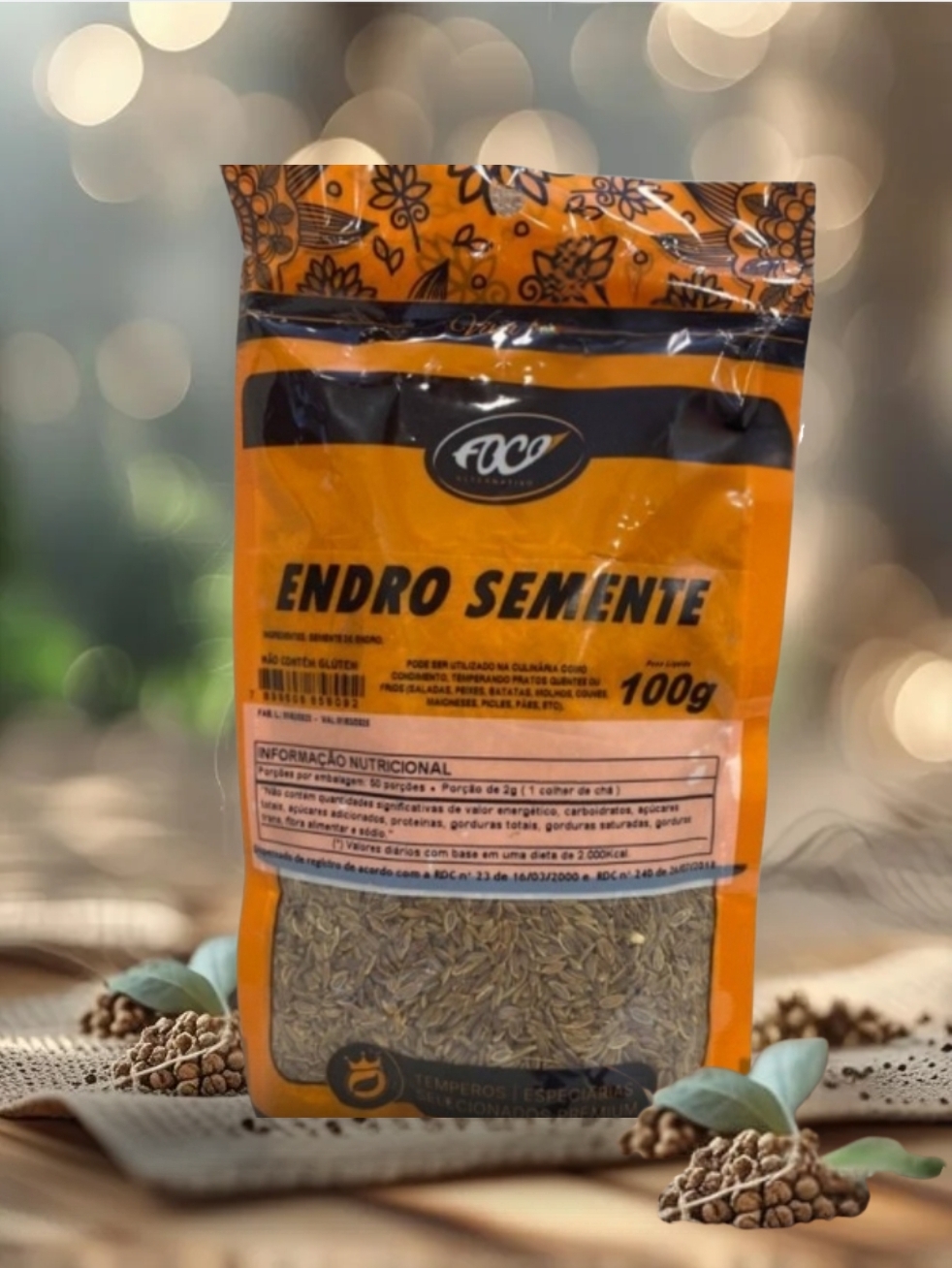 ENDRO SEMENTE 100G - FOCO ALTERNATIVO