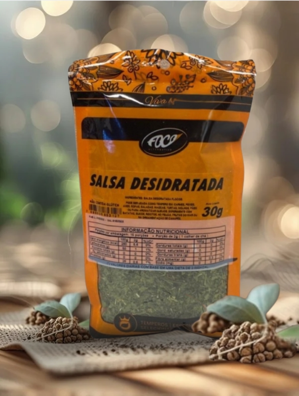 SALSA DESIDRATADA 30G - FOCO ALTERNATIVO