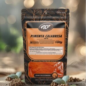 PIMENTA CALABRESA PÓ 100G- FOCO ALTERNATIVO
