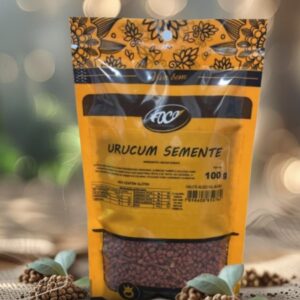 URUCUM SEMENTE 100G - FOCO ALTERNATIVO