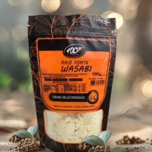 WASABI RAIZ FORTE EM PÓ 100G- FOCO ALTERNATIVO