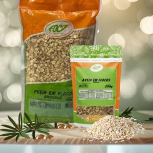 AVEIA EM FLOCOS GROSSOS 200G - FOCO ALTERNATIVO