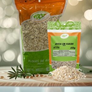 AVEIA EM FLOCOS MÉDIOS 200G - FOCO ALTERNATIVO