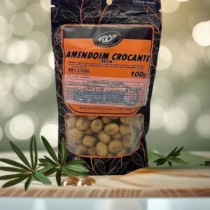 AMENDOIM CROCANTE BACON 100G - FOCO ALTERNATIVO