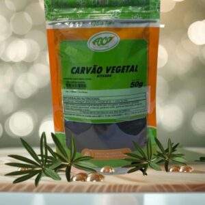 CARVÃO VEGETAL EM PÓ 50G