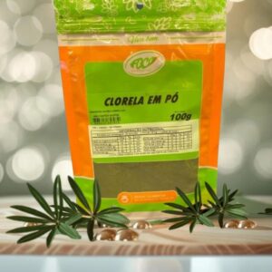 CLORELA PÓ (CHLORELLA) 100G - FOCO ALTERNATIVO