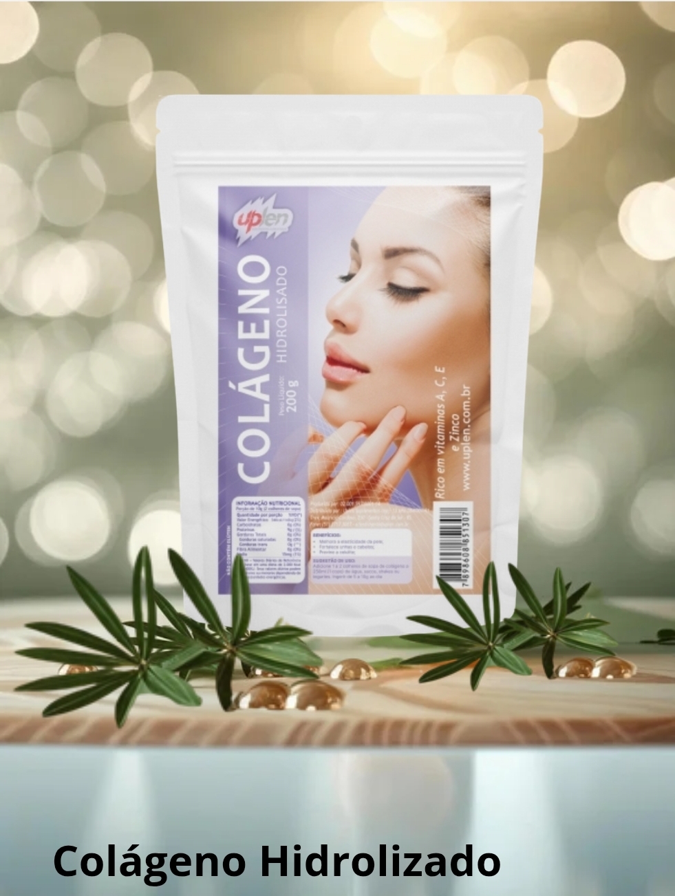 COLÁGENO EM PÓ HIDROLIZADO 200G