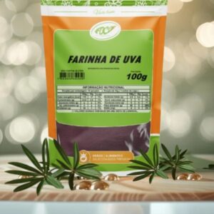 FARINHA DE UVA 100G (FRUTA) FOCO ALTERNATIVO