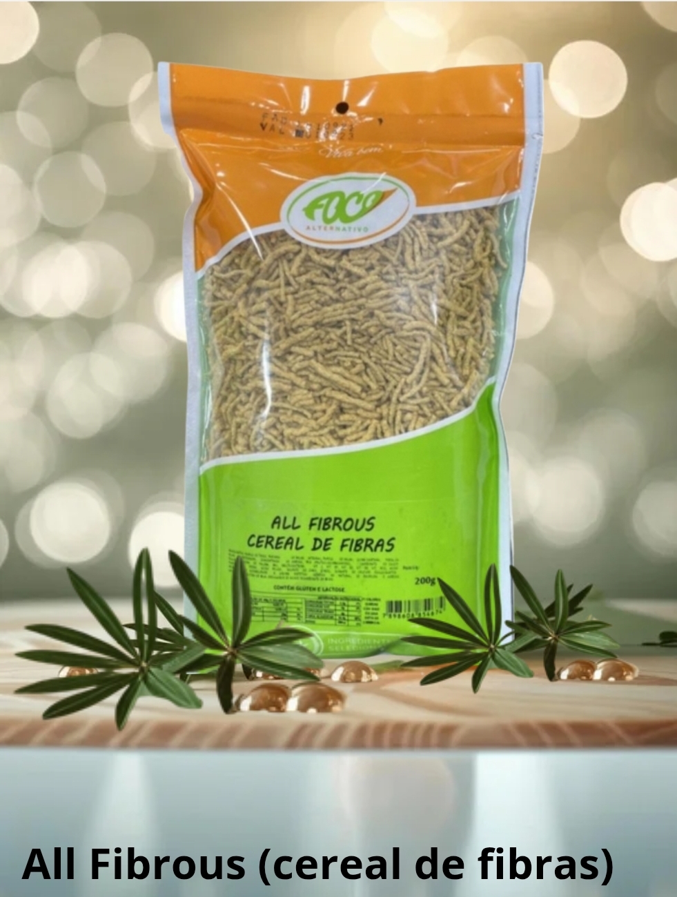 FLOCOS DE FIBRAS ALL FIBROUS - 200G - FOCO ALTERNATIVO