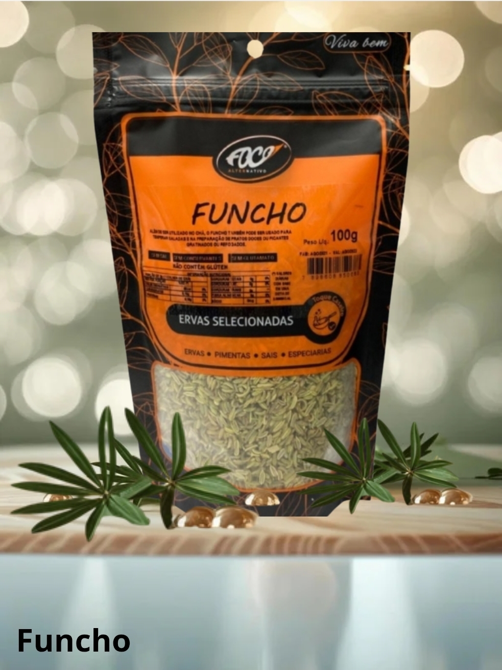 FUNCHO SEMENTE 50G - FOCO ALTERNATIVO POUCH