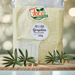 GERGELIM DESCASCADO 250G - FOCO ALTERNATIVO