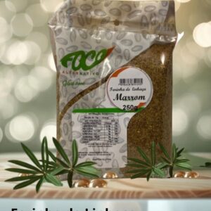 FARINHA DE LINHAÇA MARROM 250G - FOCO ALTERNATIVO