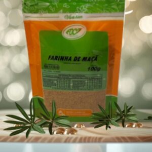 FARINHA DE MAÇÃ 100G (FIBRA DE MAÇÃ) FOCO ALTERNATIVO