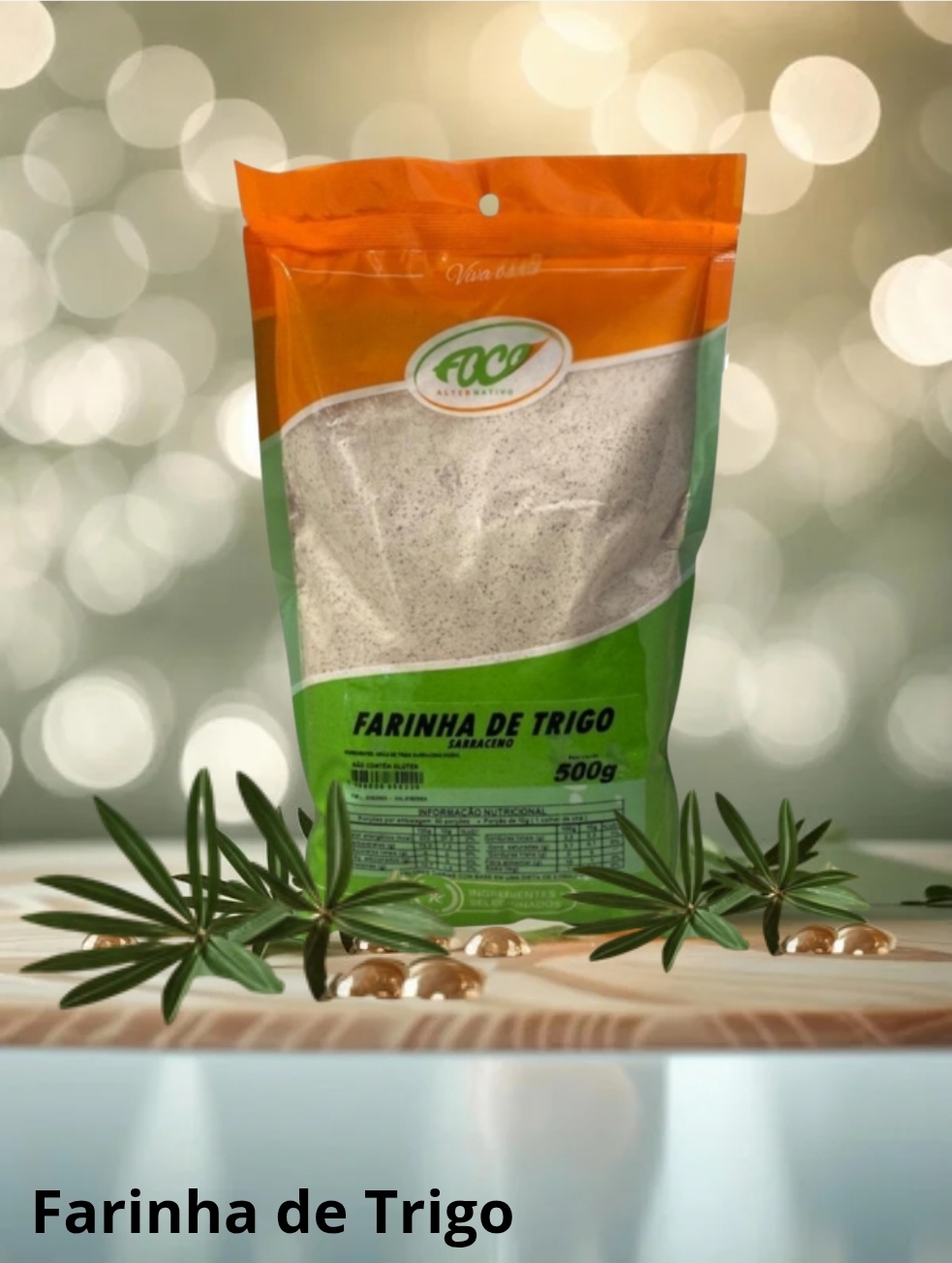 FARINHA DE TRIGO SARRACENO KG - SEM GLÚTEN