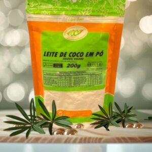 LEITE DE COCO SOLÚVEL EM PÓ 200G -VEGANO - FOCO ALTERNATIVO