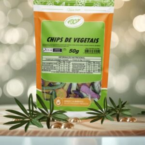 MIX DE VEGETAIS CHIPS (CHIPS DE VEGETAIS - FRISPY) 50G FOCO ALTERNATIVO