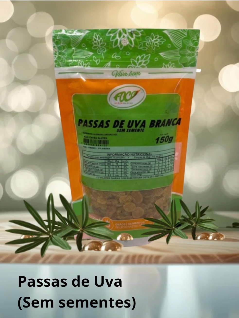 PASSAS DE UVA BRANCA 10KG- FOCO ALTERNATIVO (cópia)