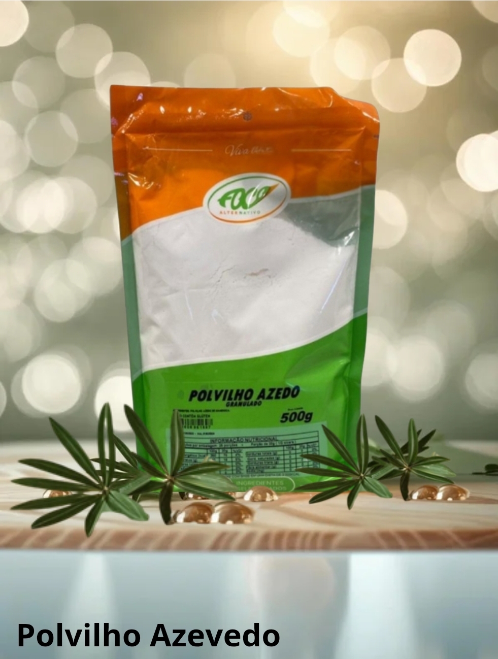 POLVILHO AZEDO 500G - FOCO ALTERNATIVO