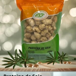 PROTEÍNA DE SOJA GRAÚDA NATURAL -185G - TEXTURIZADA - FOCOA LTERNATIVO