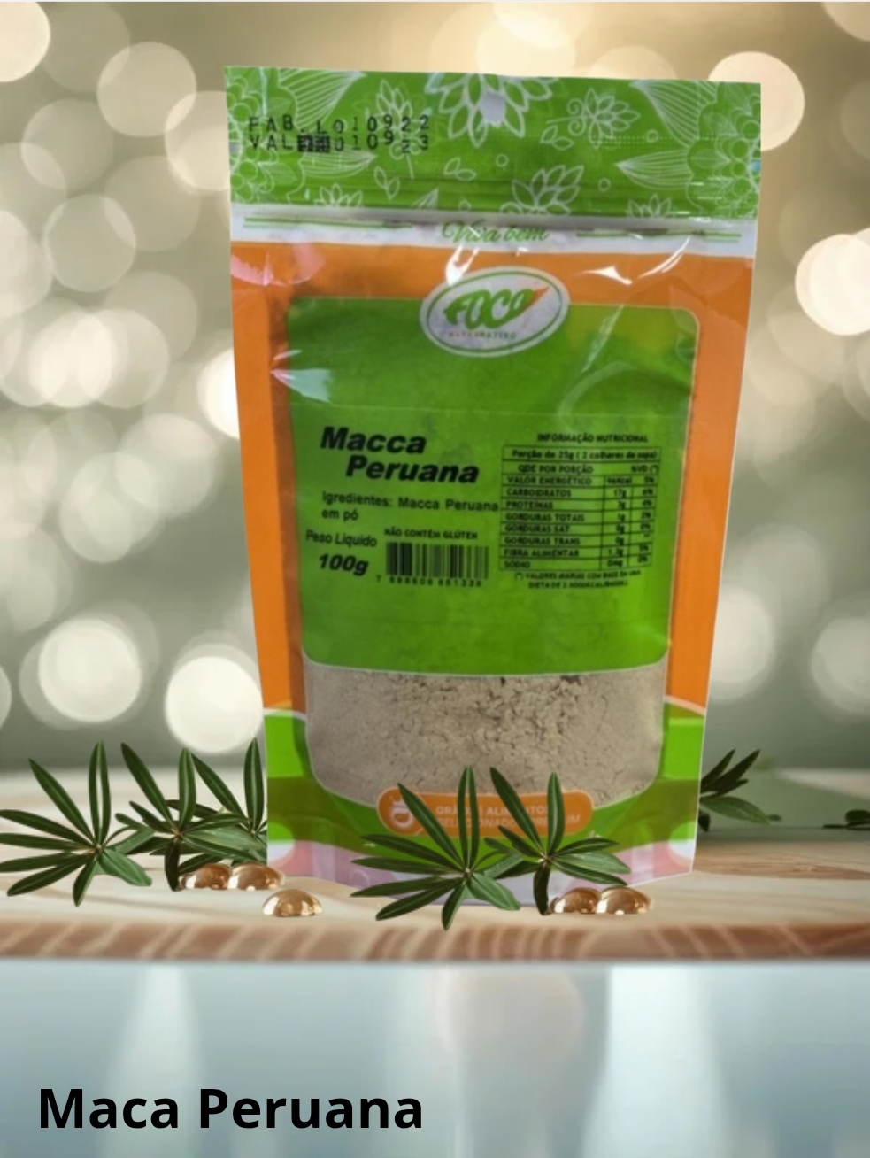 MACA PERUANA PÓ KG - FOCO ALTERNATIVO