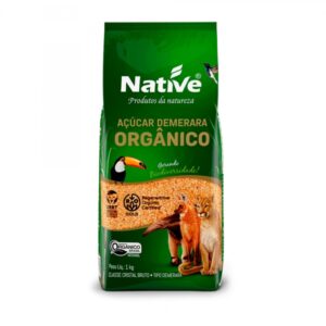 AÇÚCAR ORGÂNICO DEMERARA NATIVE 1KG