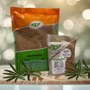 AÇÚCAR MASCAVO 500G - PURO - FOCO ALTERNATIVO