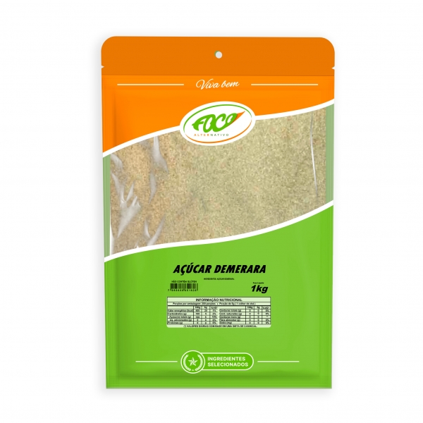 AÇÚCAR DEMERARA - GRANEL KG - FOCO ALTERNATIVO - Imagem 2