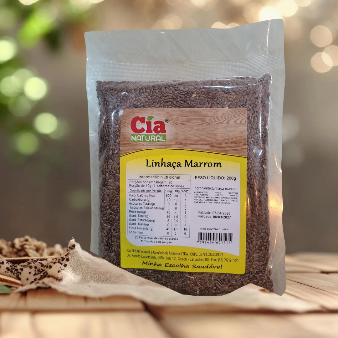 Linhaça Marrom 200g - Cianatural