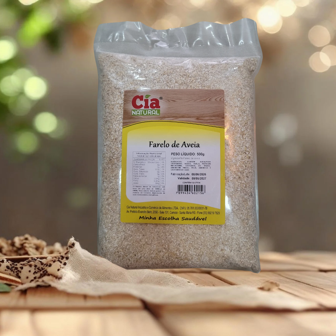 Farelo de Aveia 500g - Cianatural