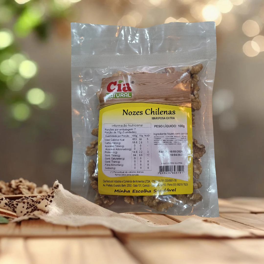 Nozes Chilena 100g - Cianatural