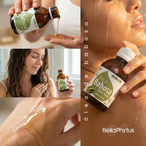 Óleo de Babosa Aloe Vera Bella-Oil 100ml - BellaPhytus - Imagem 5