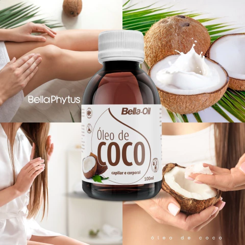 Óleo de Coco Bella-Oil 100ml - BellaPhytus - Imagem 4